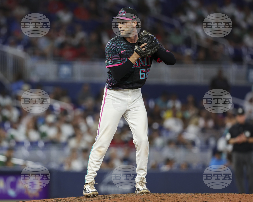 Braves Marlins Baseball