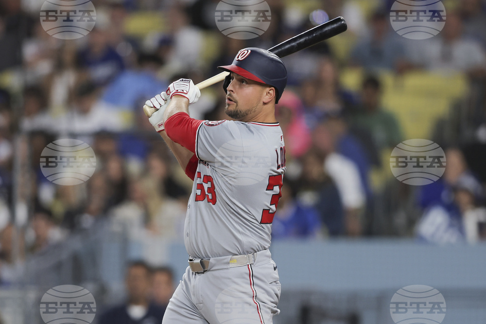 Nationals Dodgers Baseball