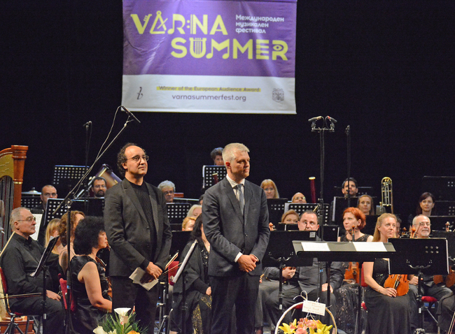 Кметът Благомир Коцев откри Международния музикален фестивал „Варненско лято“ 2025