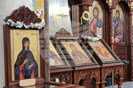 Сливен - храм "Света Петка" - неделната служба