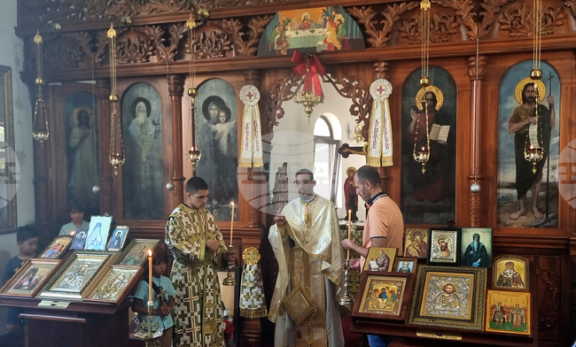 Добрич - храм "Св. Климент Охридски" - неделна литургия