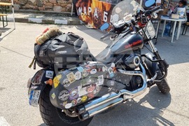 Село Бусинци - Виолета Иванова, българката, обиколила света с мотора си