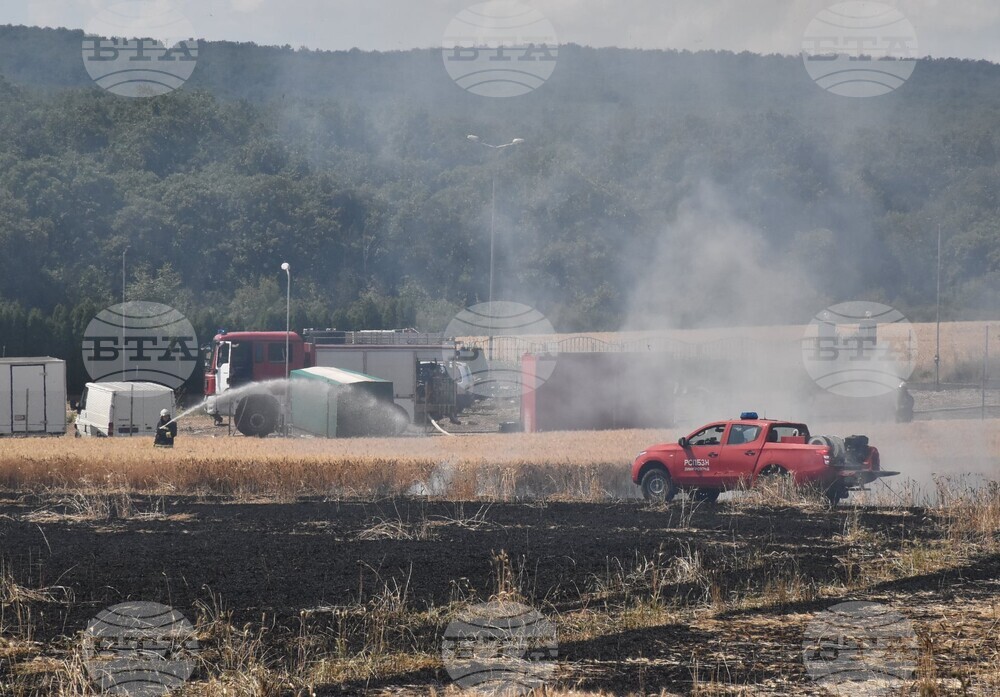 На 13 сигнала за пожари в област Ямбол са се отзовали огнеборците през изминалото денонощие