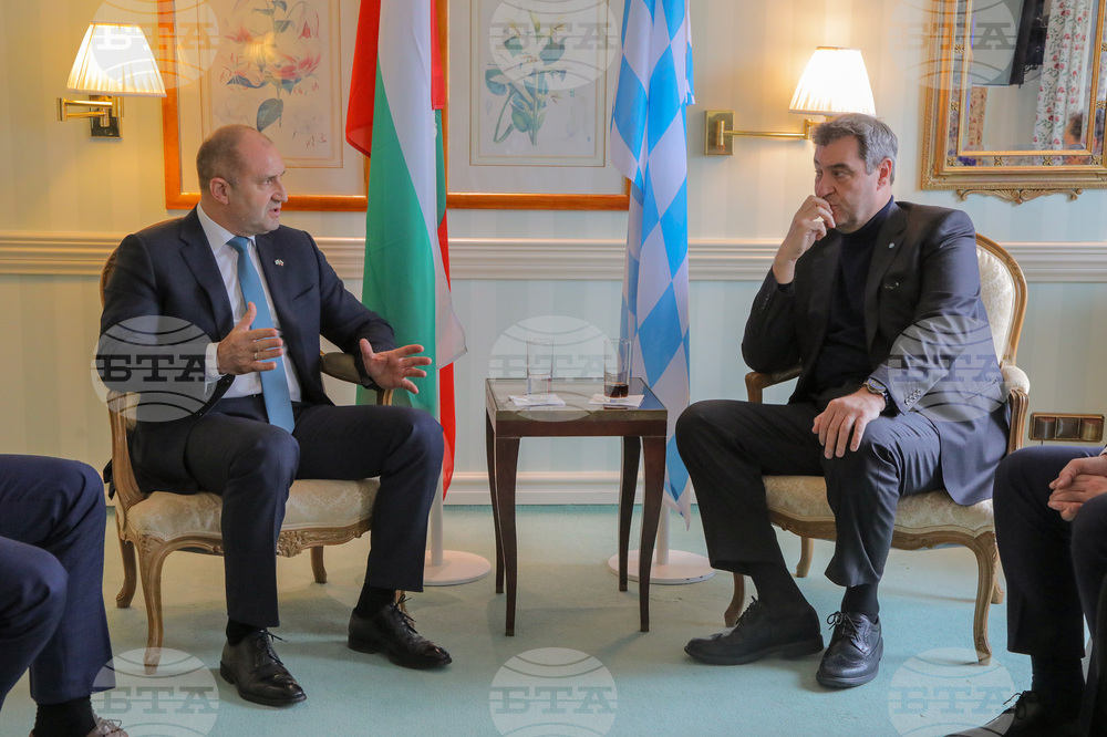 President Radev Meets Minister-President Markus Soder to Discuss Bulgaria-Bavaria Partnership