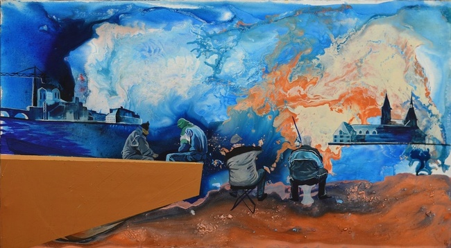 Пътуващата изложба "Последните 10" на специалност "Живопис" от НХА ще гостува в Бургас