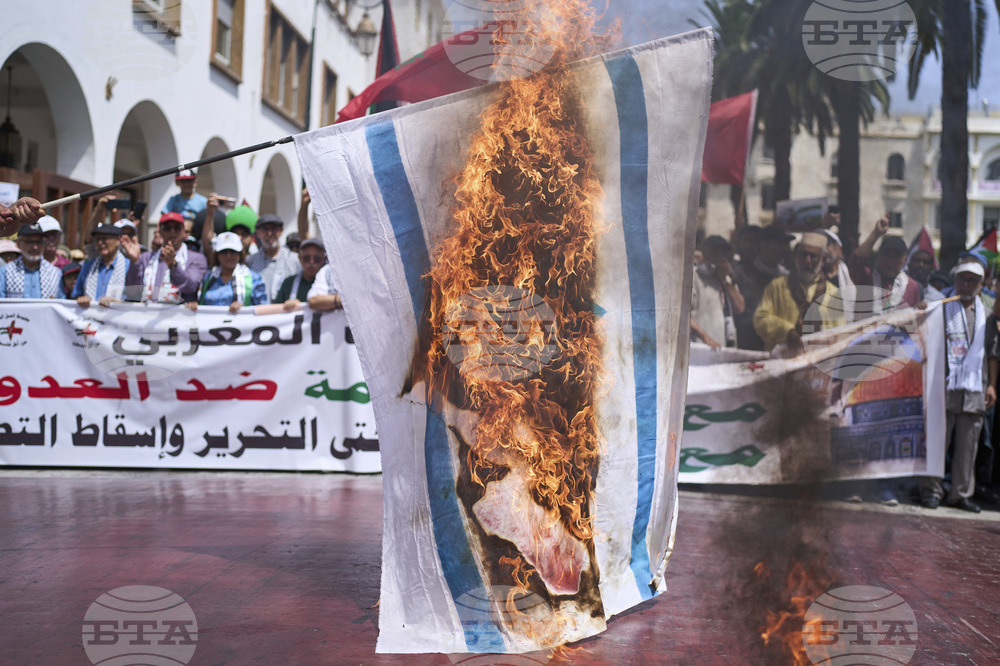 APTOPIX Morocco Palestinians