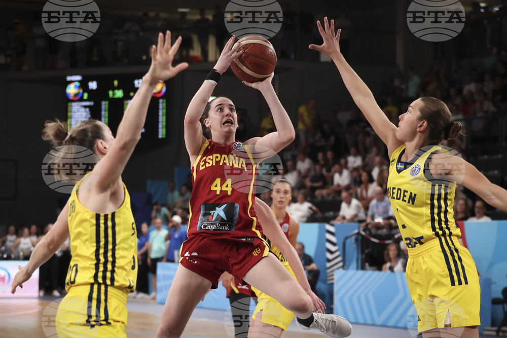Sweden Spain Women Euro Basketball