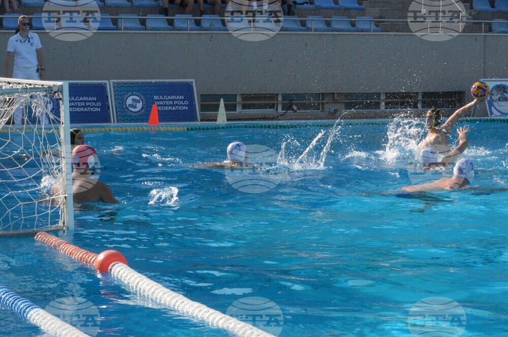Спартак (Варна) спечели бронзовите медали в държавното първенство по водна топка за мъже