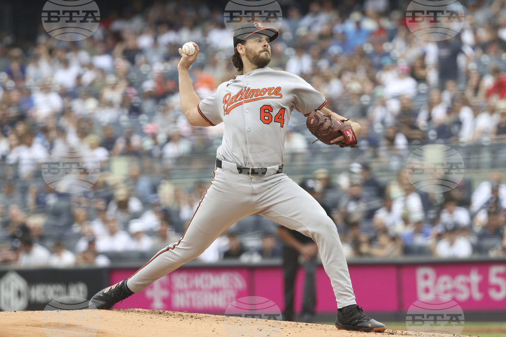 Orioles Yankees Baseball
