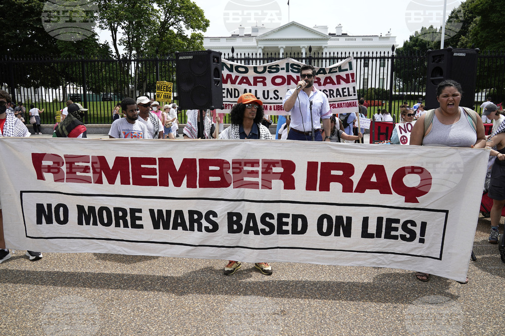Mideast Wars US Iran Protest