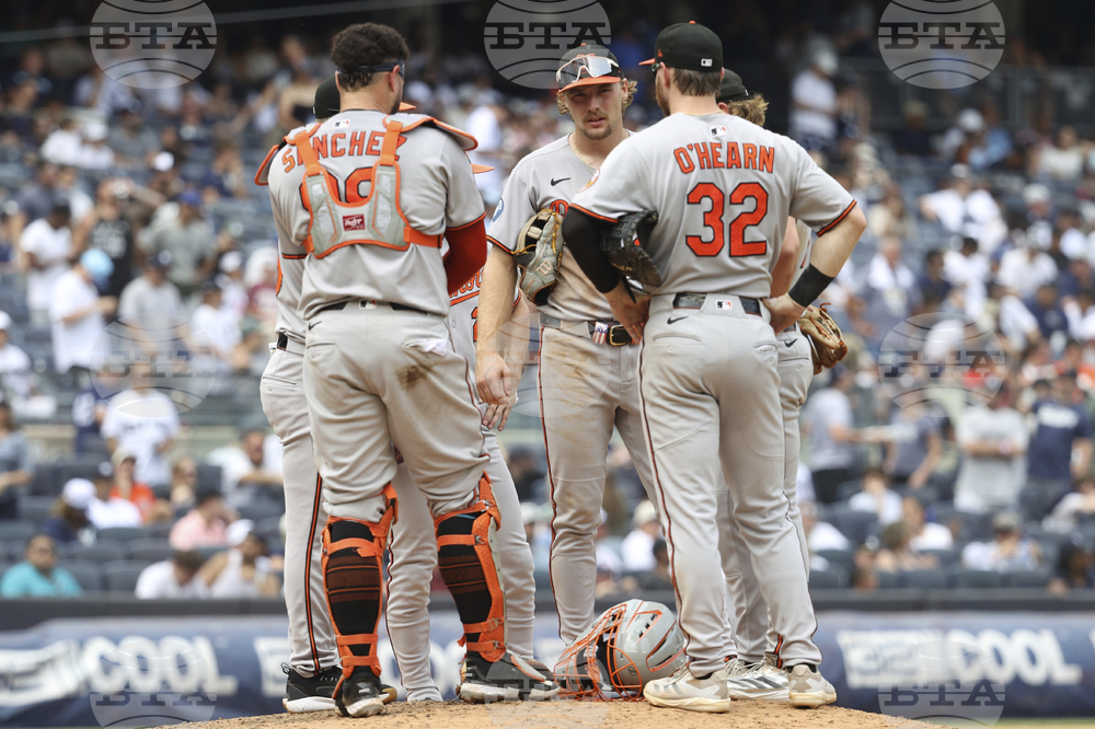 Orioles Yankees Baseball