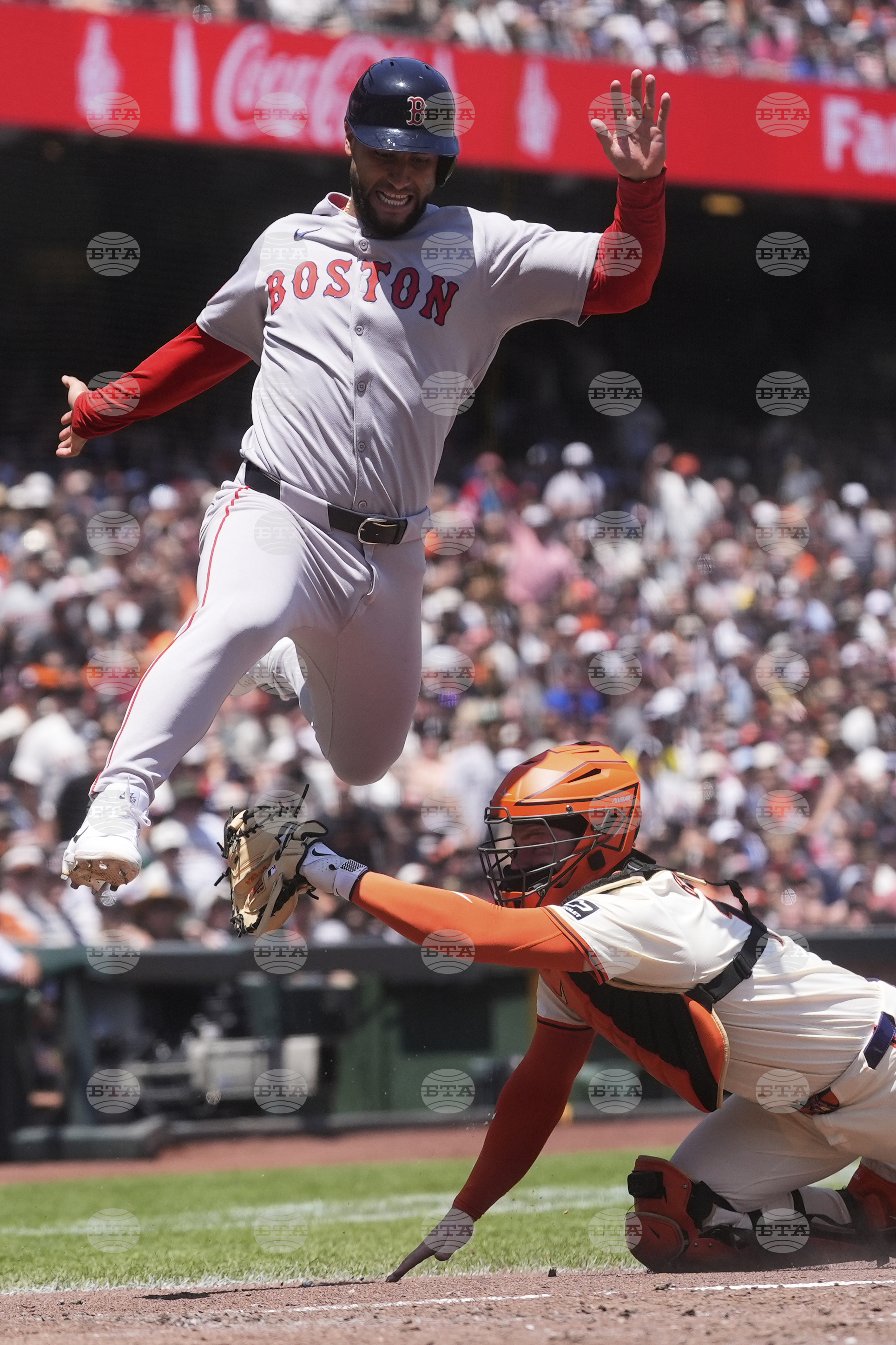 Red Sox Giants Baseball