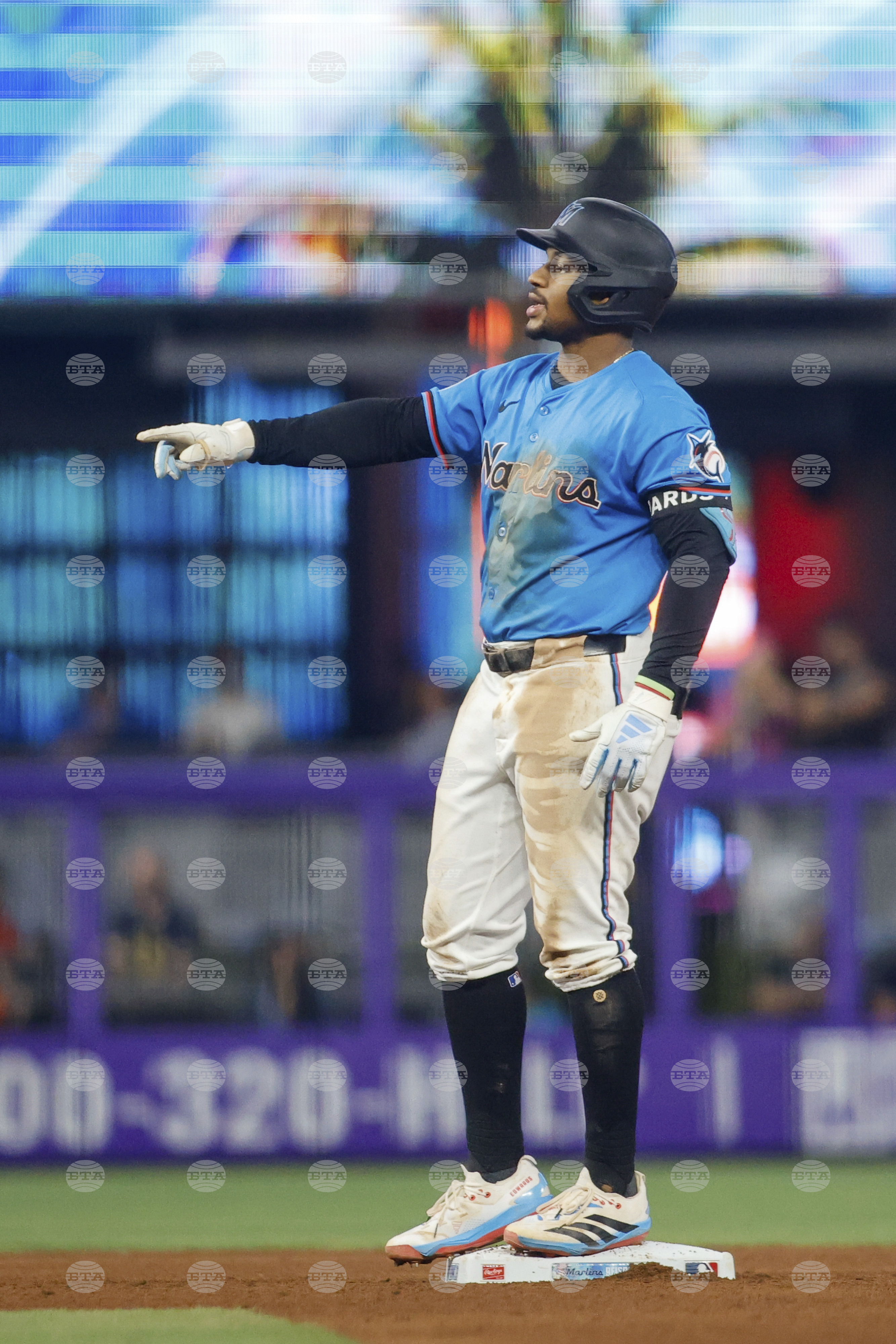 Braves Marlins Baseball