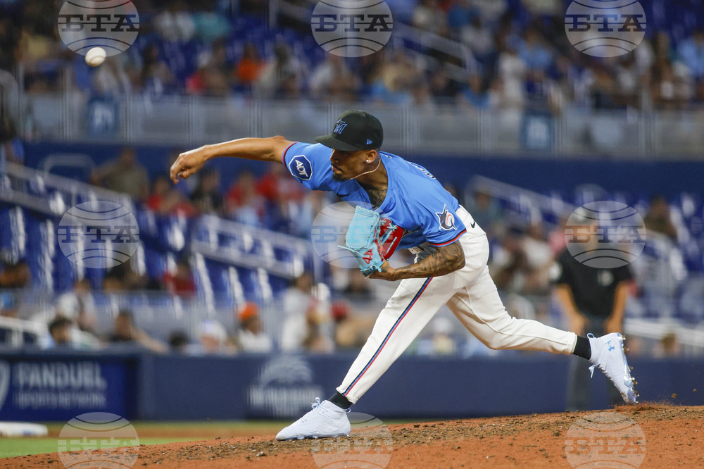 Braves Marlins Baseball