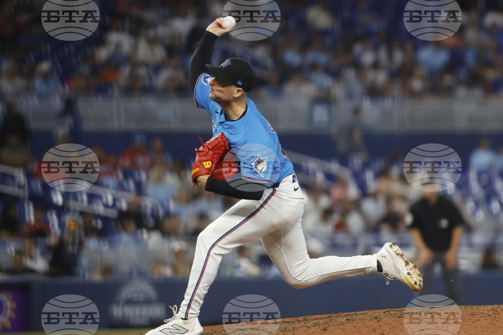 Braves Marlins Baseball