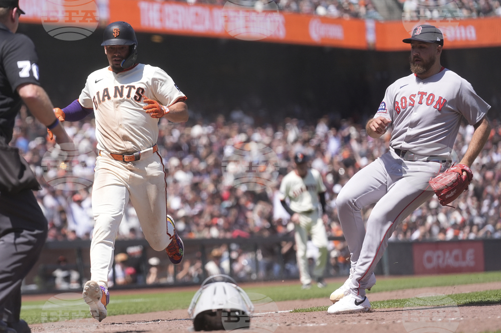 Red Sox Giants Baseball