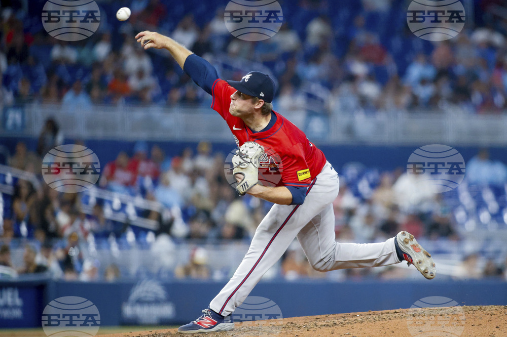 Braves Marlins Baseball