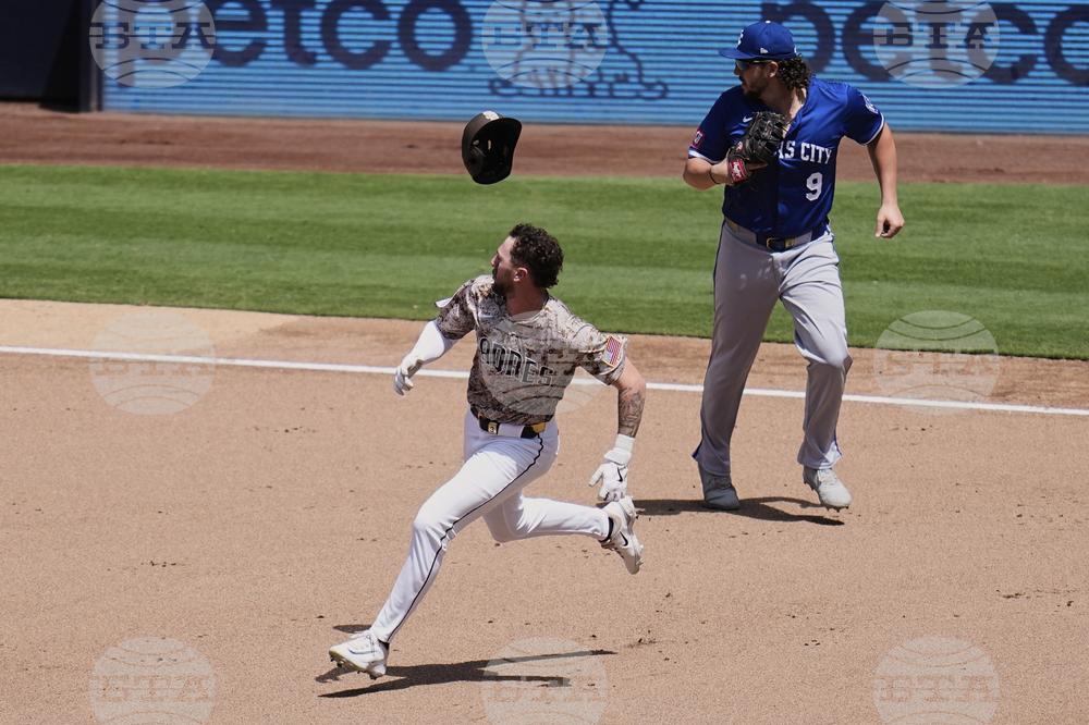 Royals Padres Baseball