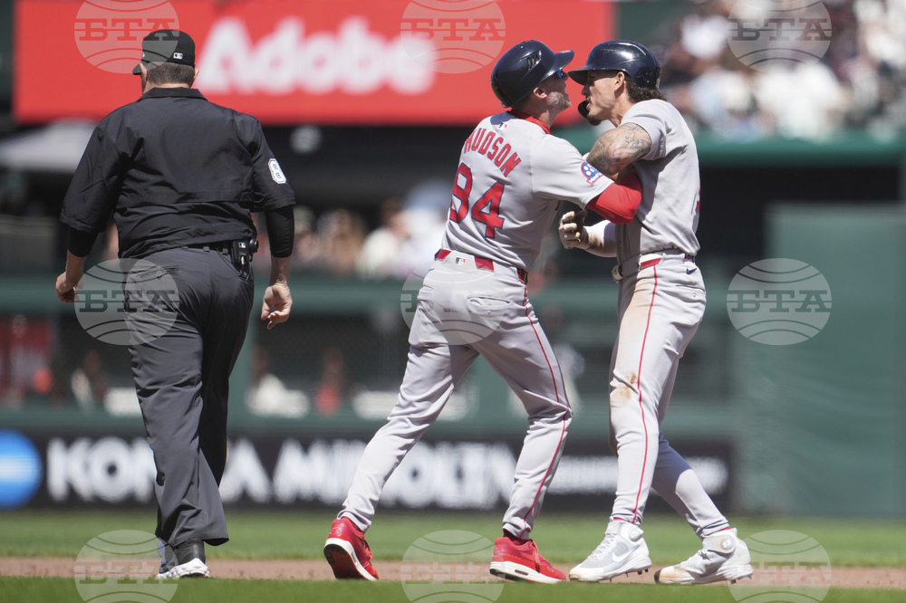 Red Sox Giants Baseball