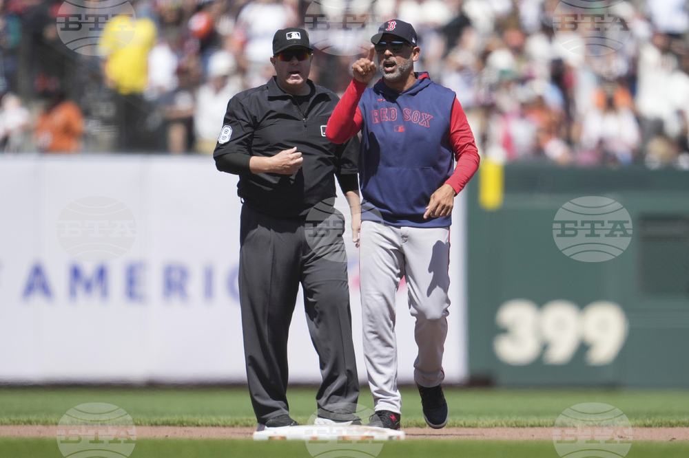 Red Sox Giants Baseball