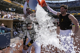 APTOPIX Royals Padres Baseball