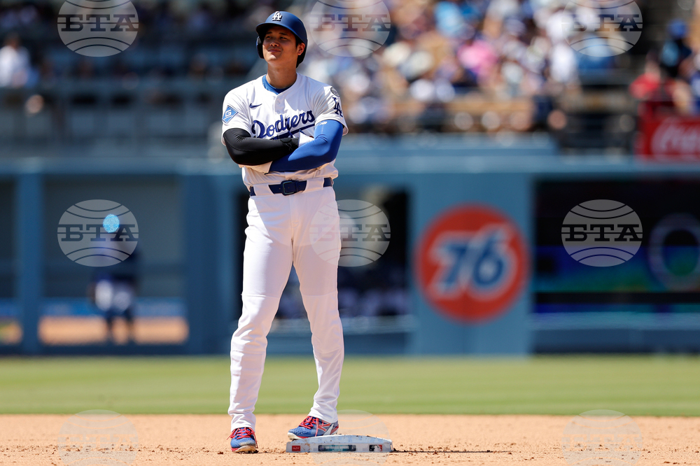 Nationals Dodgers Baseball
