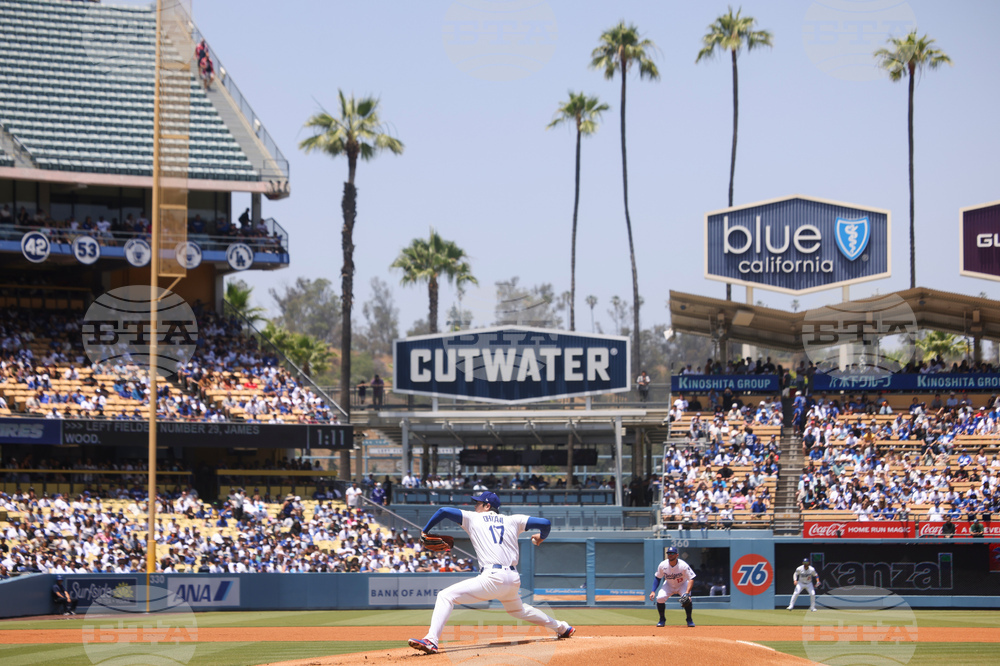 Nationals Dodgers Baseball