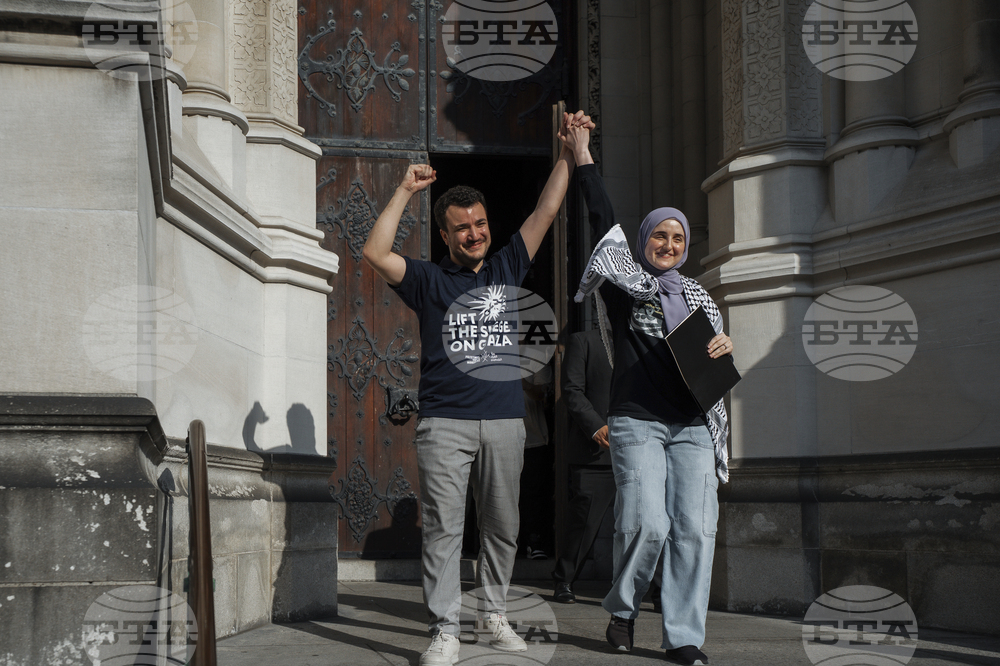 APTOPIX Campus Protests Mahmoud Khalil