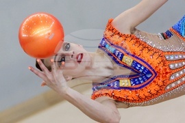 Художествена гимнастика - контролно състезание - Боряна Калейн