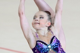 Художествена гимнастика - контролно състезание - Стилияна Николова