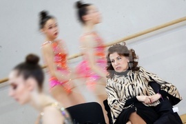 Художествена гимнастика - контролно състезание - Илиана Раева