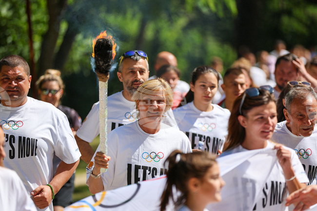 Благоевград - Международен олимпийски ден - факелно бягане