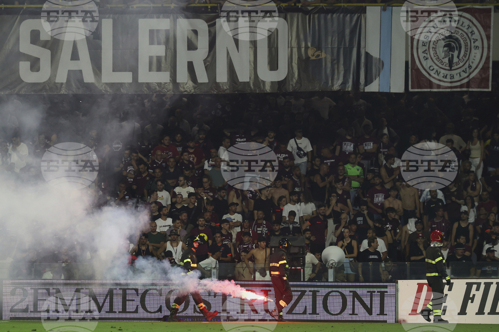 Italy Sampdoria Salernitana Suspended