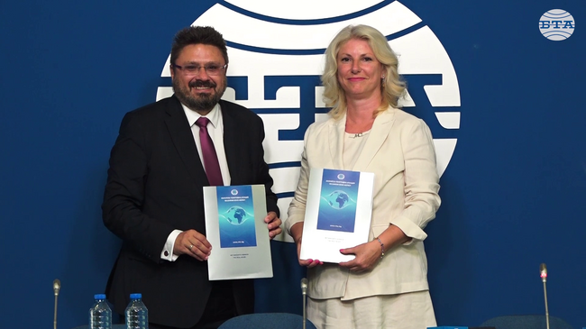 Българската телеграфна агенция и Британско-българската търговска камара подписаха договор за партньорство