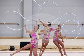 Художествена гимнастика - контролно състезание - Ансамбъл на България