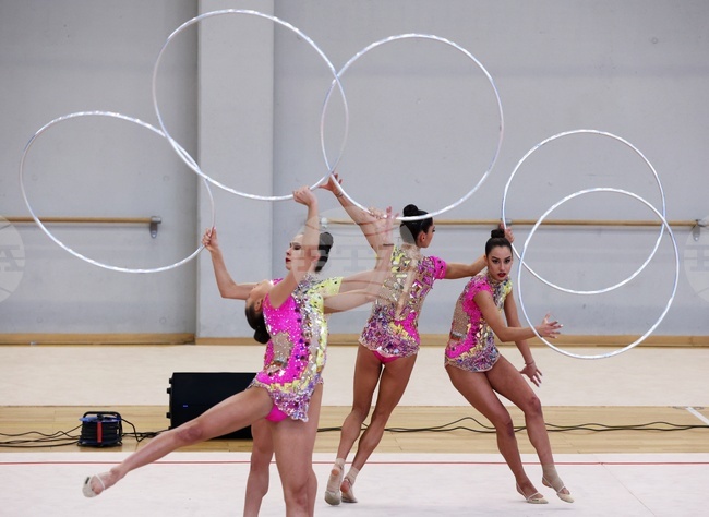 Художествена гимнастика - контролно състезание