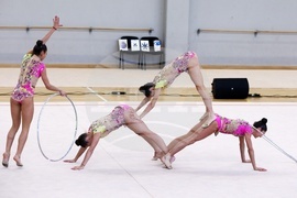 Художествена гимнастика - контролно състезание - Ансамбъл на България