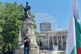 Хасково - протестно шествие - въвеждане на единна европейска валута в България