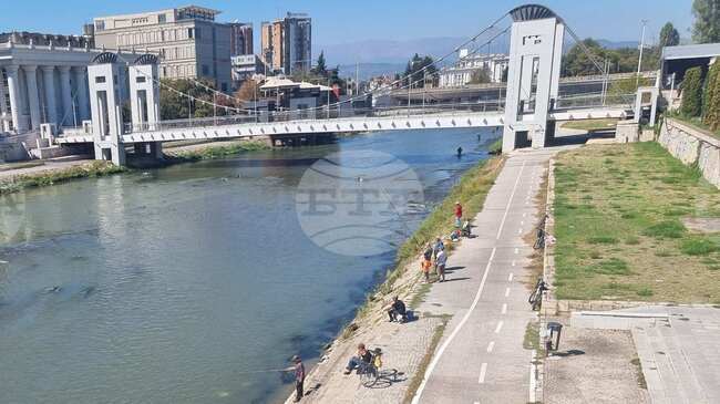 Пластмасови отпадъци задръстиха р. Вардар в Северна Македония