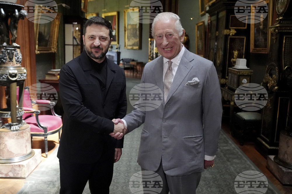 APTOPIX Britain Ukraine Royals