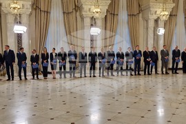 Румъния - Букурещ - ново правителство - клетва