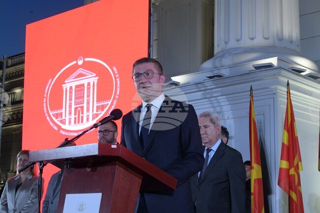Мицкоски отчете първата година от управлението на правителството си 