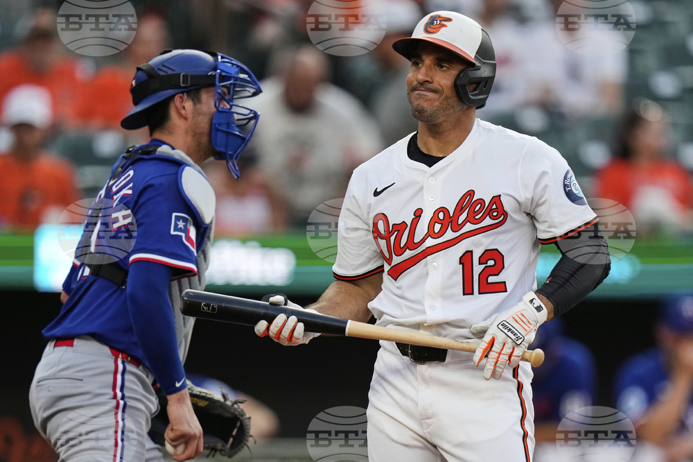 Rangers Orioles Baseball