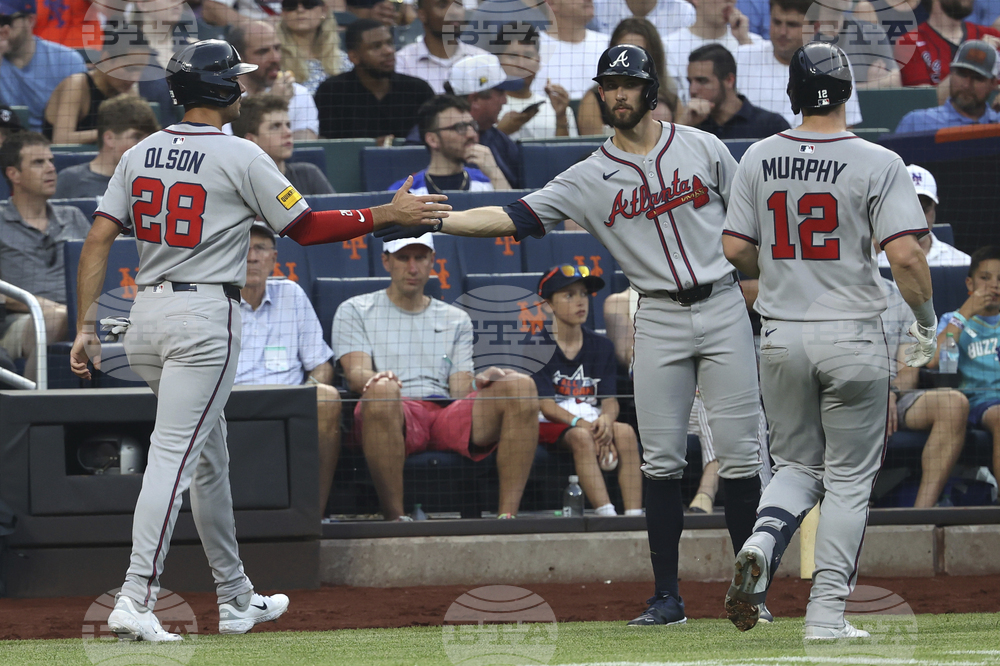 Braves Mets Baseball