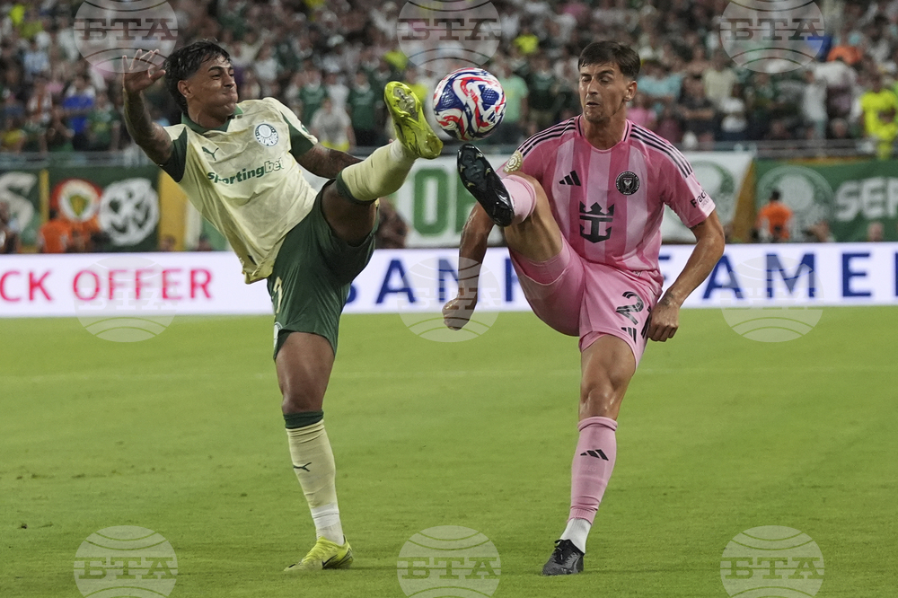 APTOPIX CWC Inter Miami Palmeiras Soccer