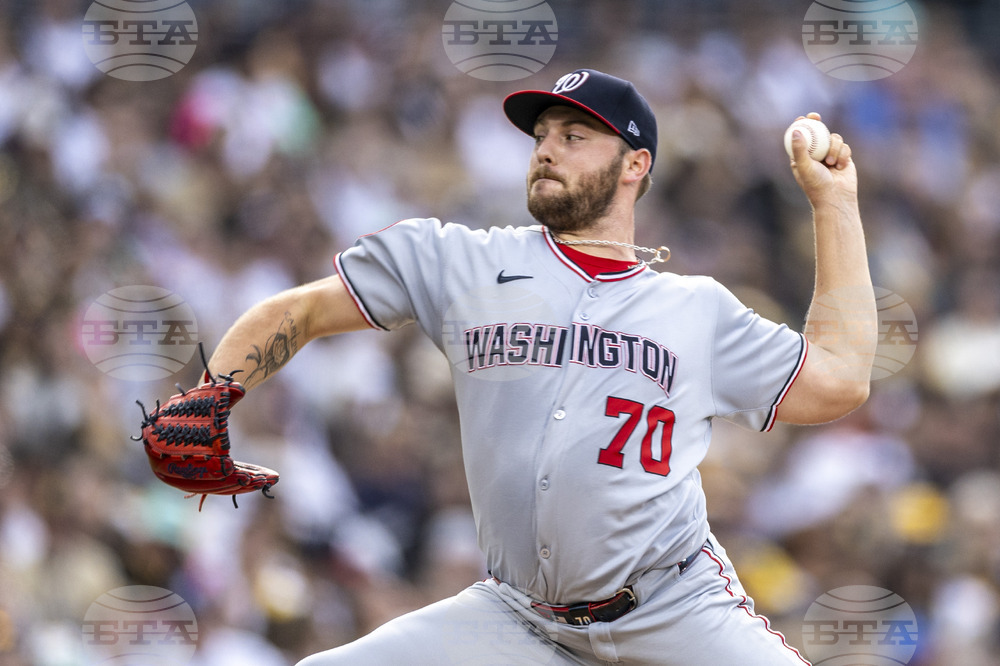 Nationals Padres Baseball