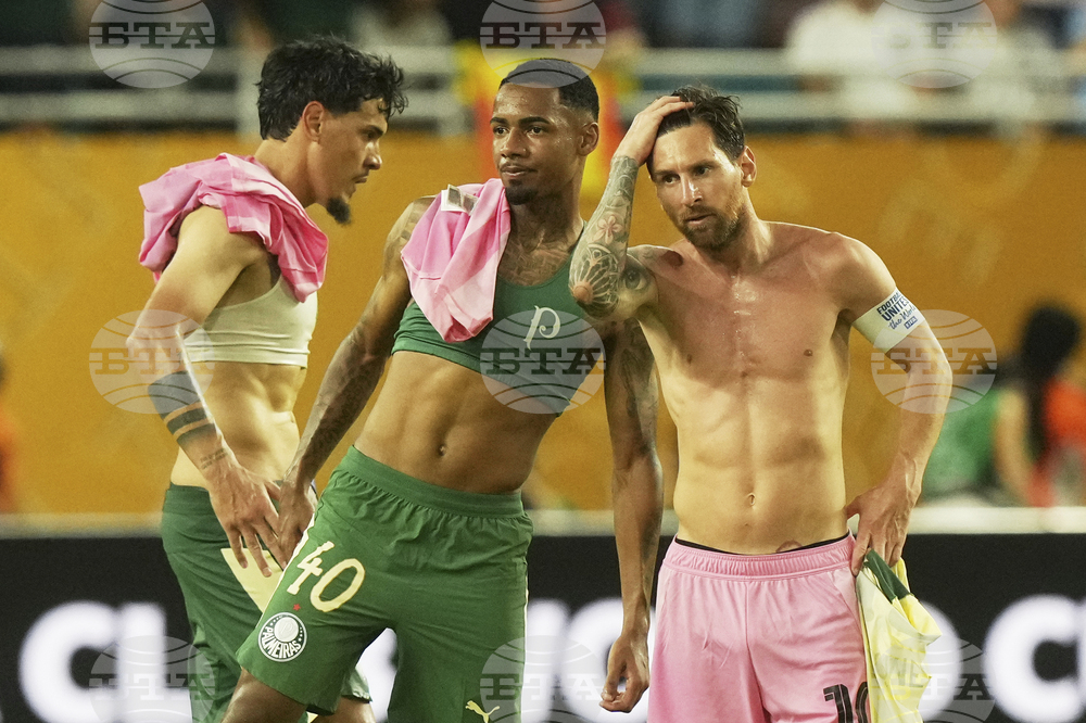 APTOPIX CWC Inter Miami Palmeiras Soccer