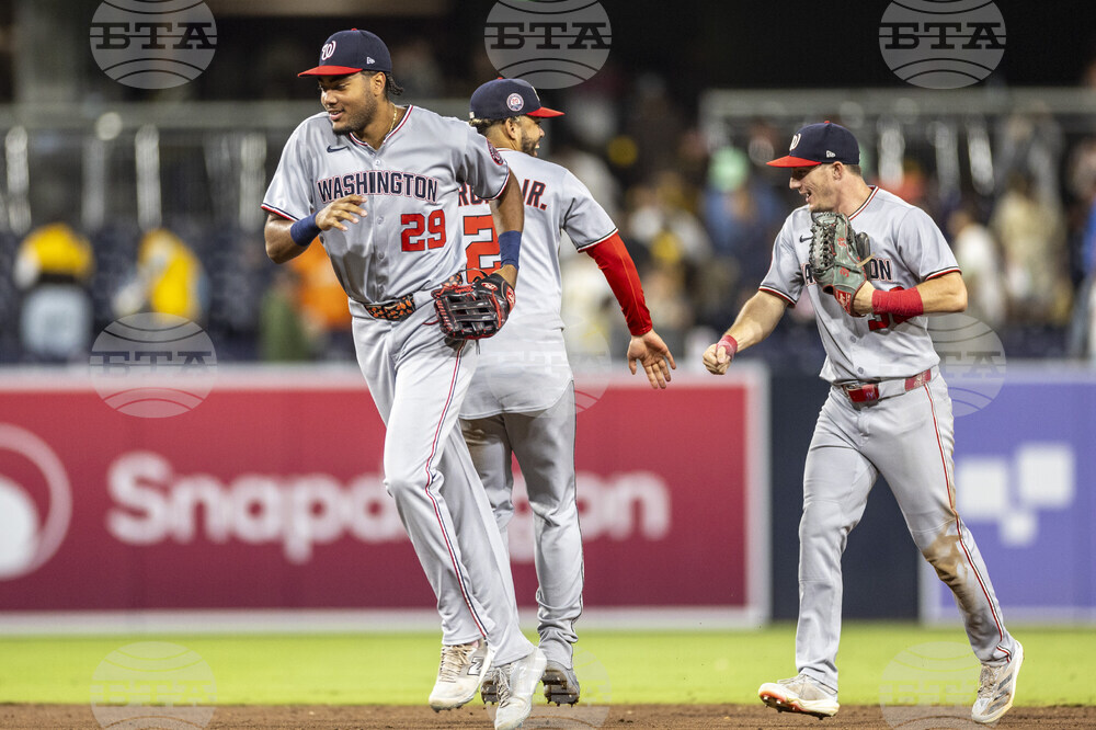Nationals Padres Baseball