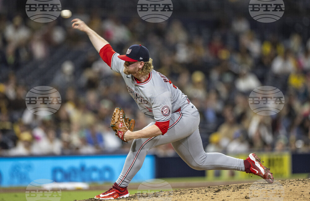 Nationals Padres Baseball