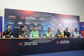 Бургас - волейбол - турнир - пресконференция